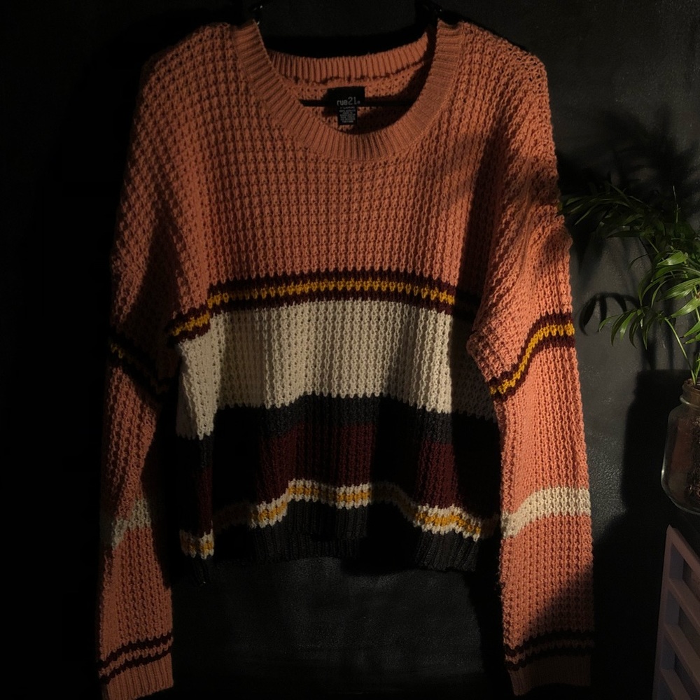 Cropped Knit sweater